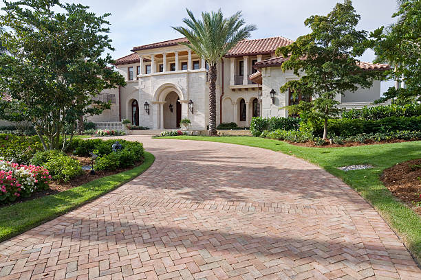Residential Paver Driveway in Lago Vista, TX
